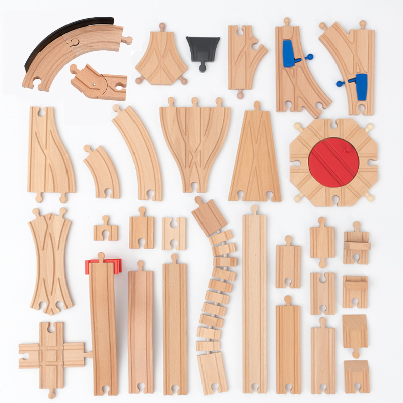 Hot Wheels Car Track Sets - Nuevos Accesorios de Madera para Pistas