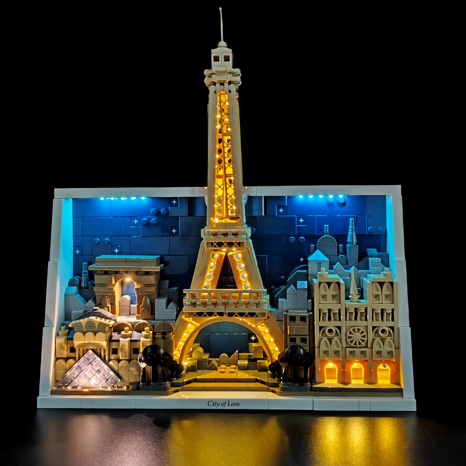 Lego Set City - Kit de iluminación LED LYBMTWF compatible