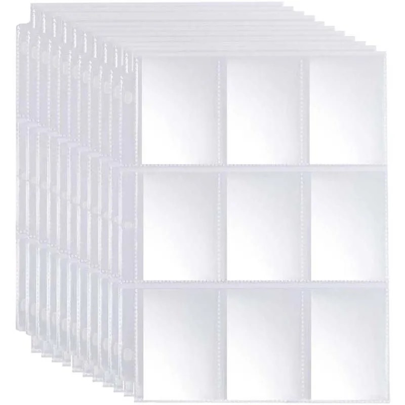 Trading Card Binder - 50 Uds. Fundas para tarjetas de