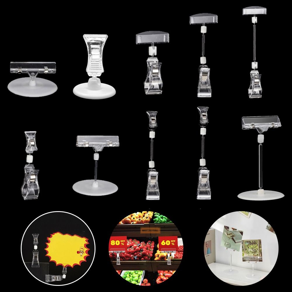 Pop Display Shelf - Clip de foto transparente, soporte para