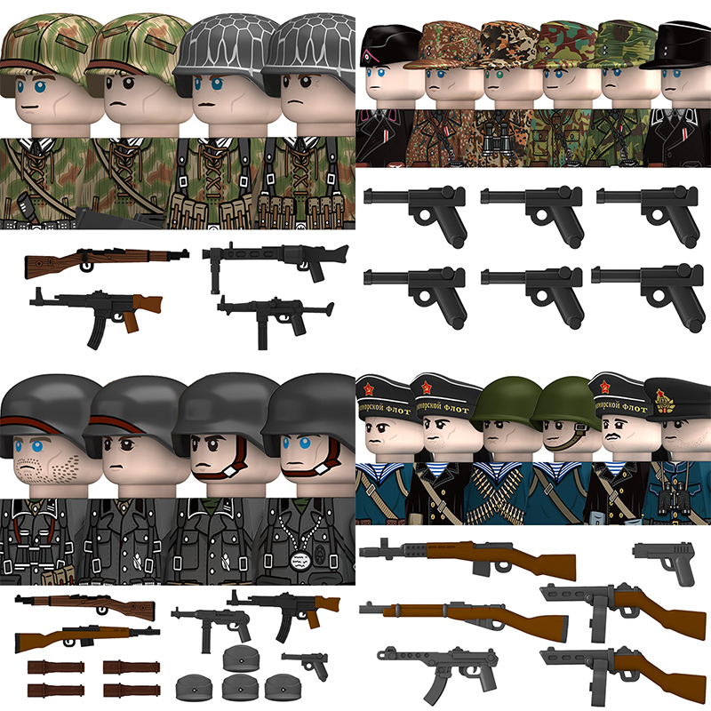 Lego Minifigure Holder - Figuras de soldados de la Legión