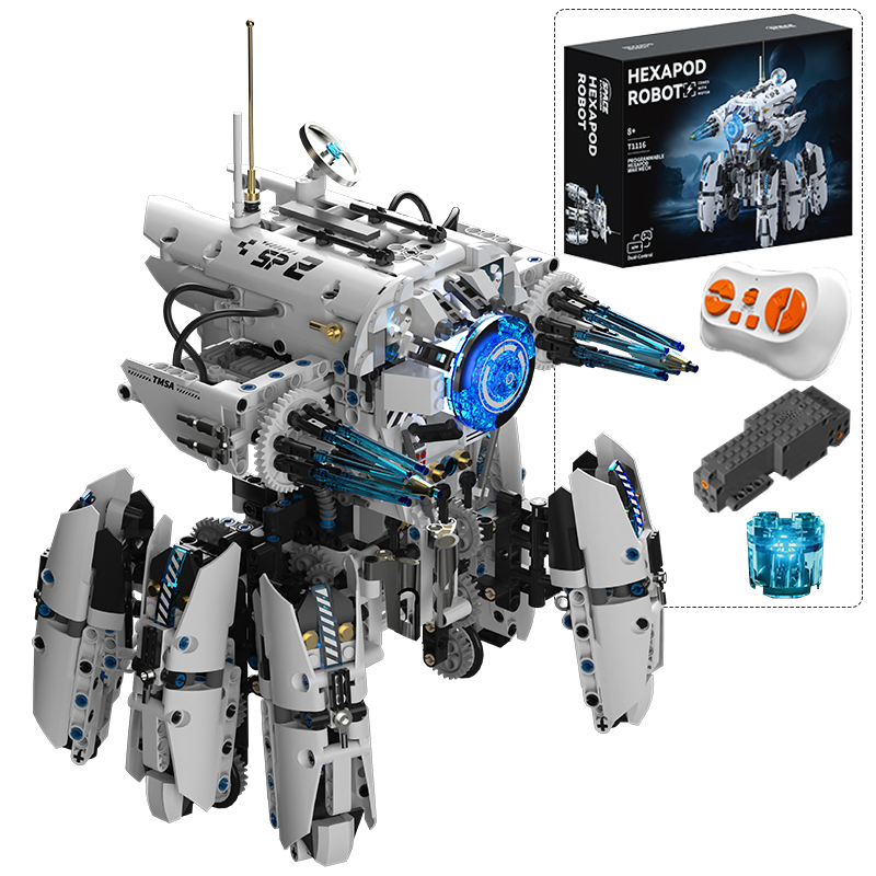 Lego Set City - Robot Hexápodo de Programación Técnica, Bloques