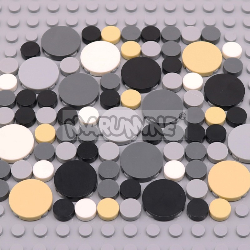 Lego Set City - 350 Uds. Bloques de azulejos redondos