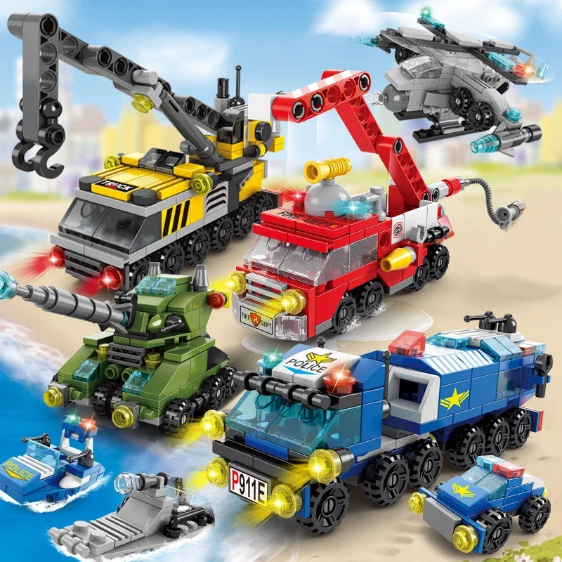 Lego Set City - Bloques de construcción de automóviles City
