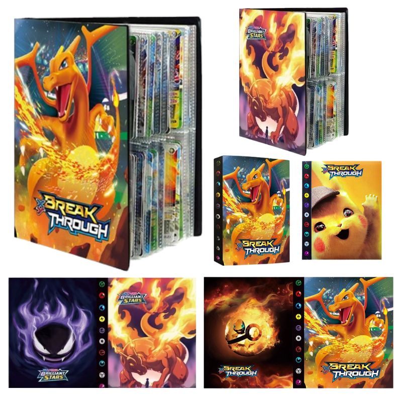Pokemon Binder Card - Álbum de Tarjetas Pokémon Charizard, 240