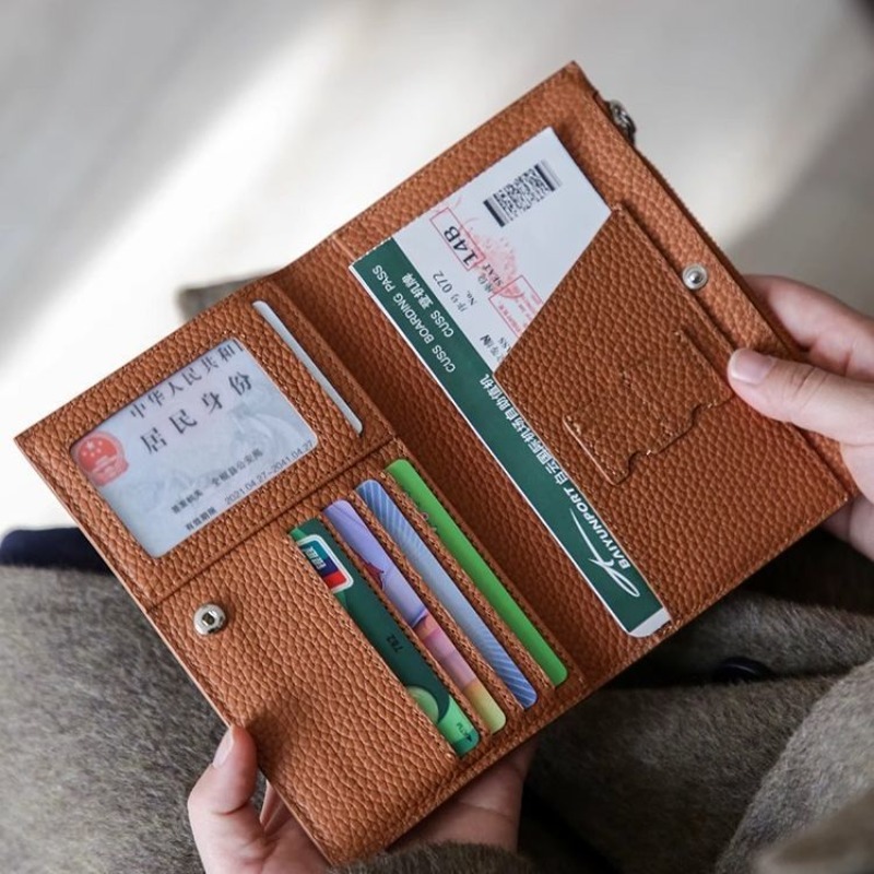 Funda de cuero para pasaporte, - Card Top Loader reseña y precio