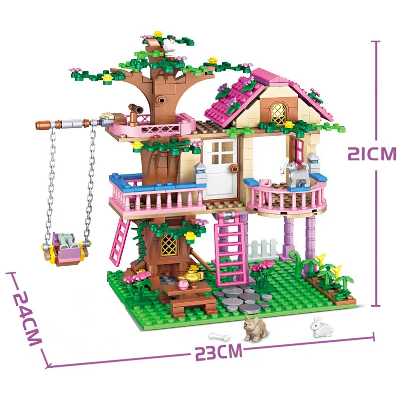 Friends City Tree House, Villa - Lego Set City reseña y precio