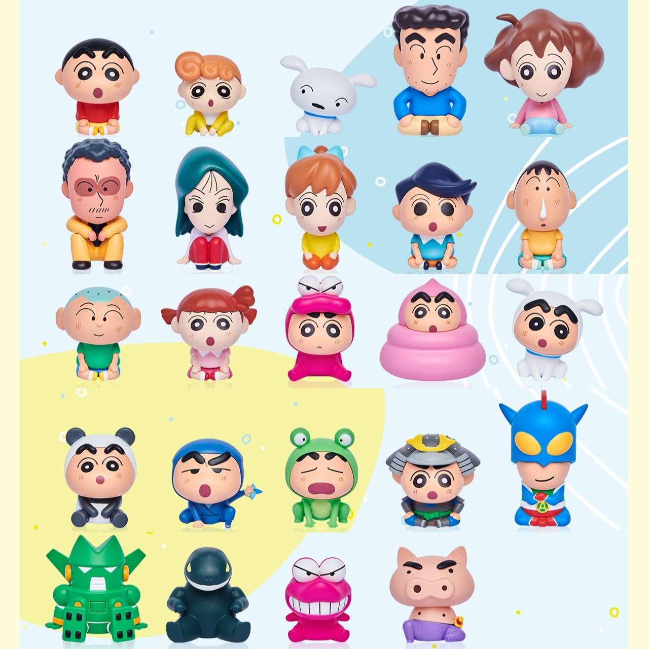 Figuras familiares Shinnosuke  - Capsule Toy Gashapon reseña y precio