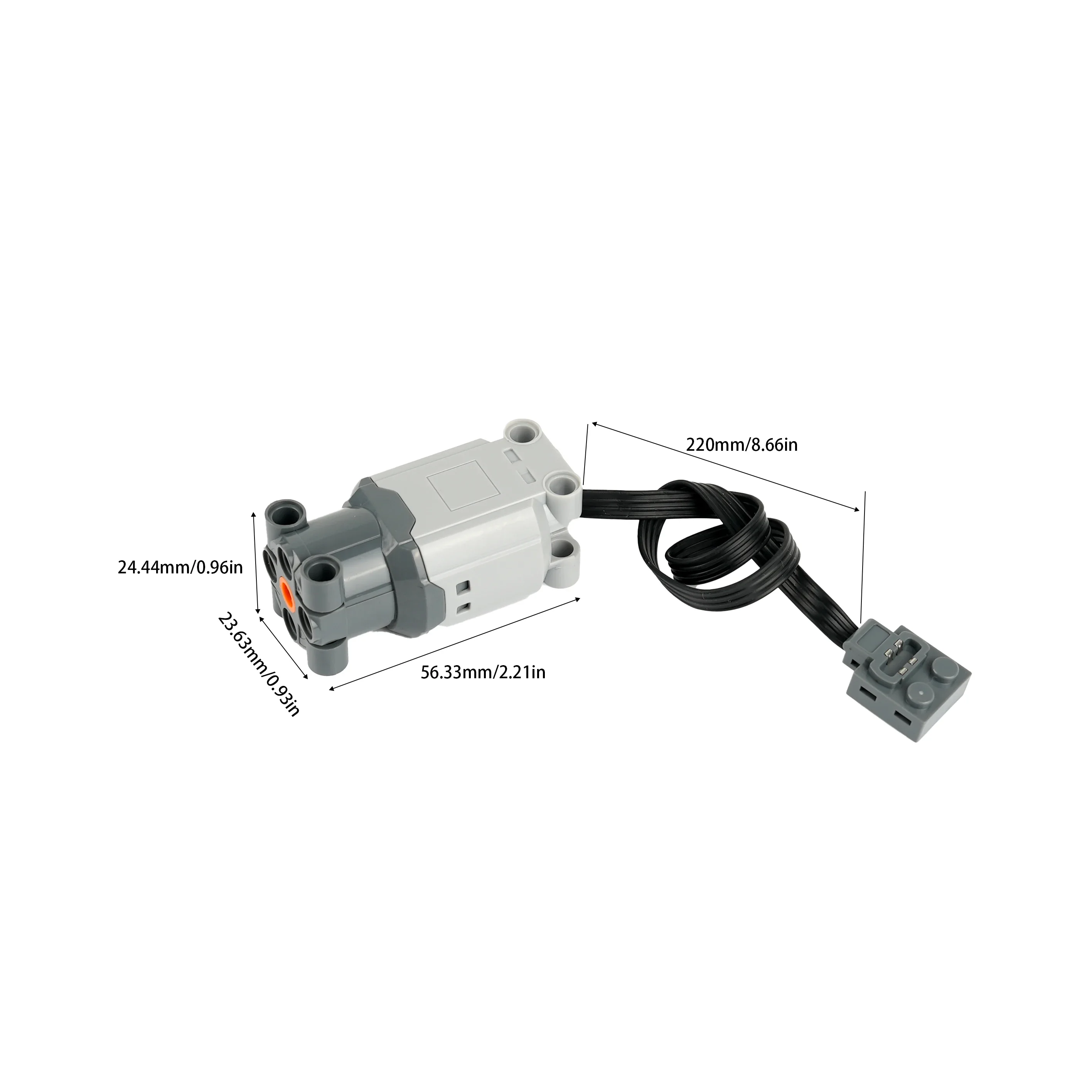 Servomotor L + Control remoto  - Lego Set Technic reseña y precio