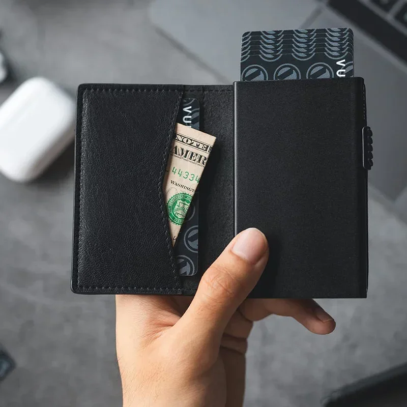Cartera minimalista para hombr - Card Top Loader reseña y precio
