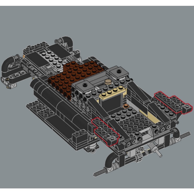 Set de 1060 Piezas de Bloques  - Lego Set Technic reseña y precio