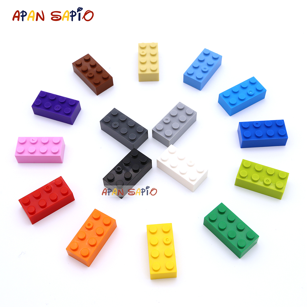 200 Uds. 2x4 puntos DIY bloque - Lego Set City reseña y precio