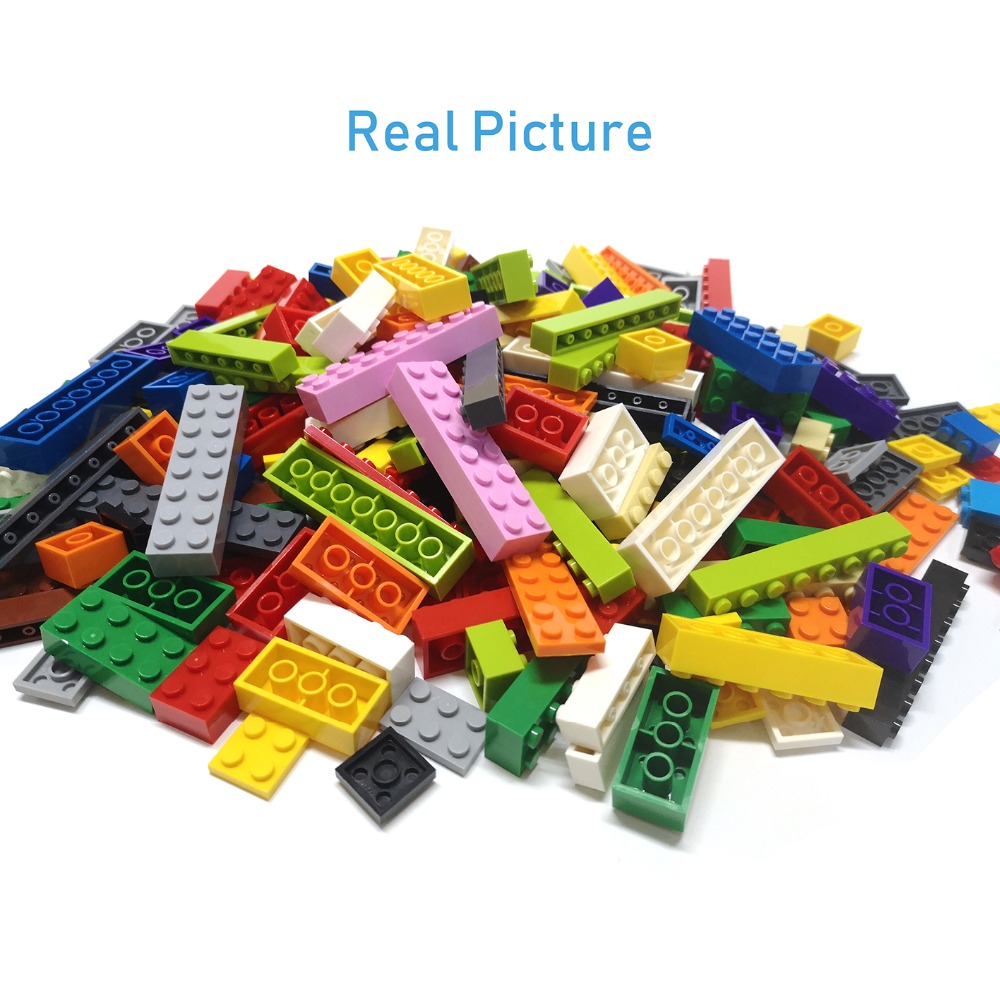 200 Uds. 2x4 puntos DIY bloque - Lego Set City reseña y precio
