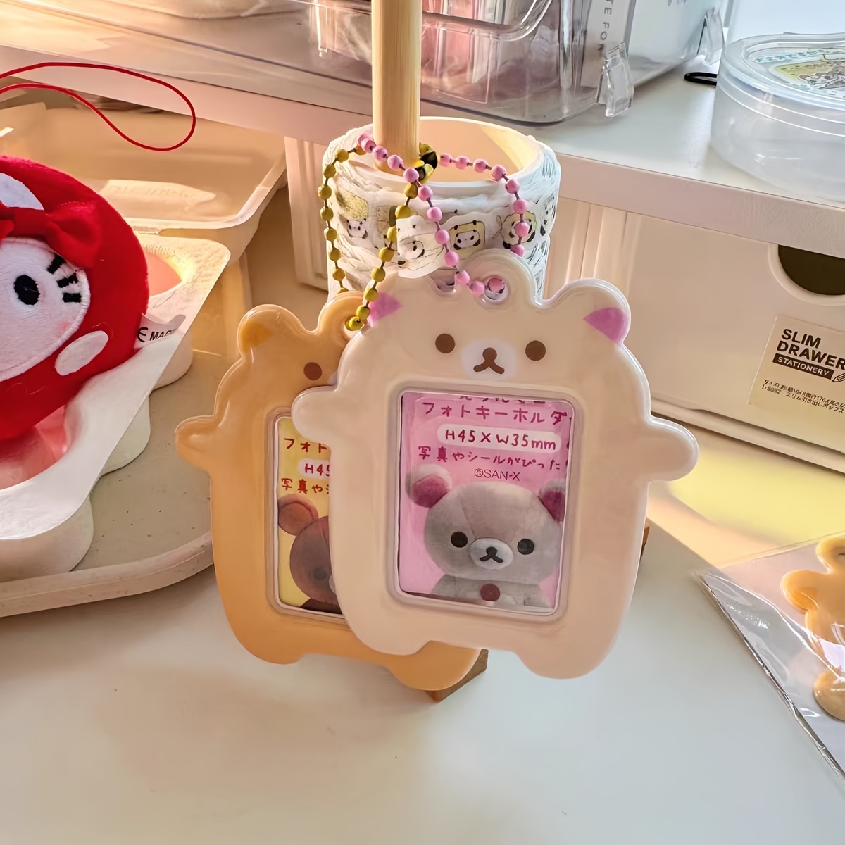 Marco de fotos de oso de peluc - Pop Display Shelf reseña y precio