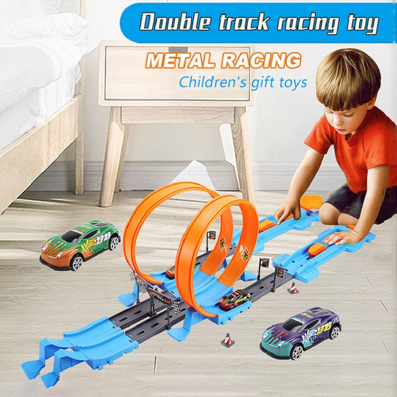 Pista de Carreras de Acrobacia - Hot Wheels Car Track Sets reseña y precio