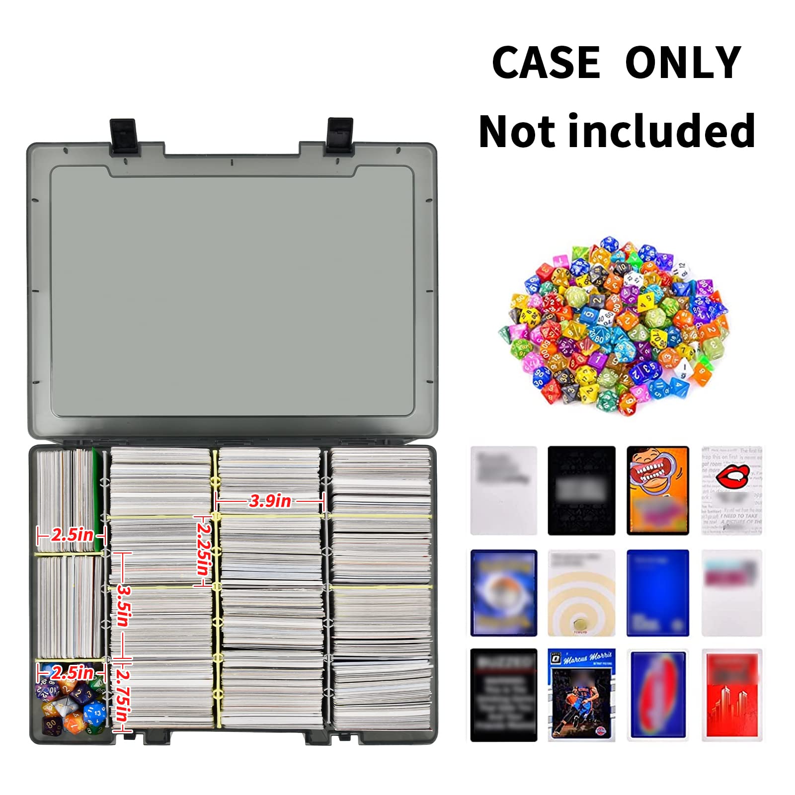 Caja de Almacenamiento Transpa - Trading Card Binder reseña y precio