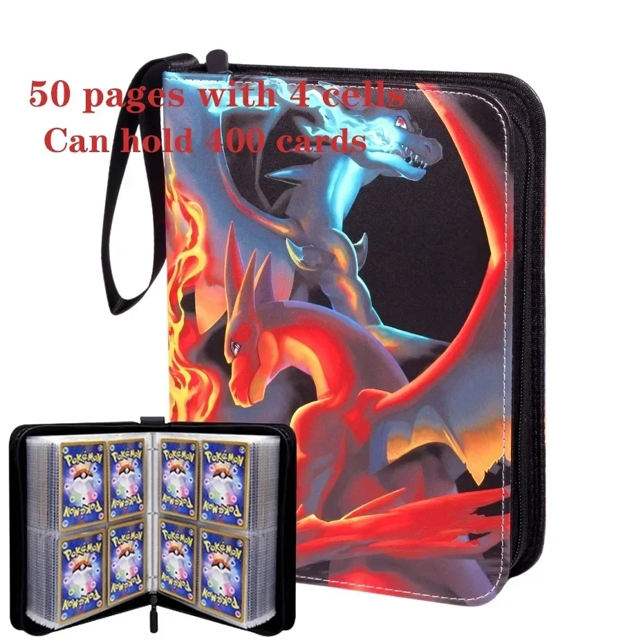EN STOCK-- 400PCS Álbum de Fot - Pokemon Binder Card reseña y precio