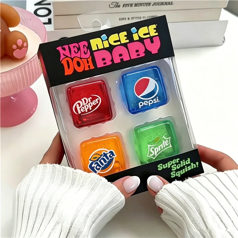 Schylling Needoh Nice Ice Baby - Fidget Cube Original reseña y precio