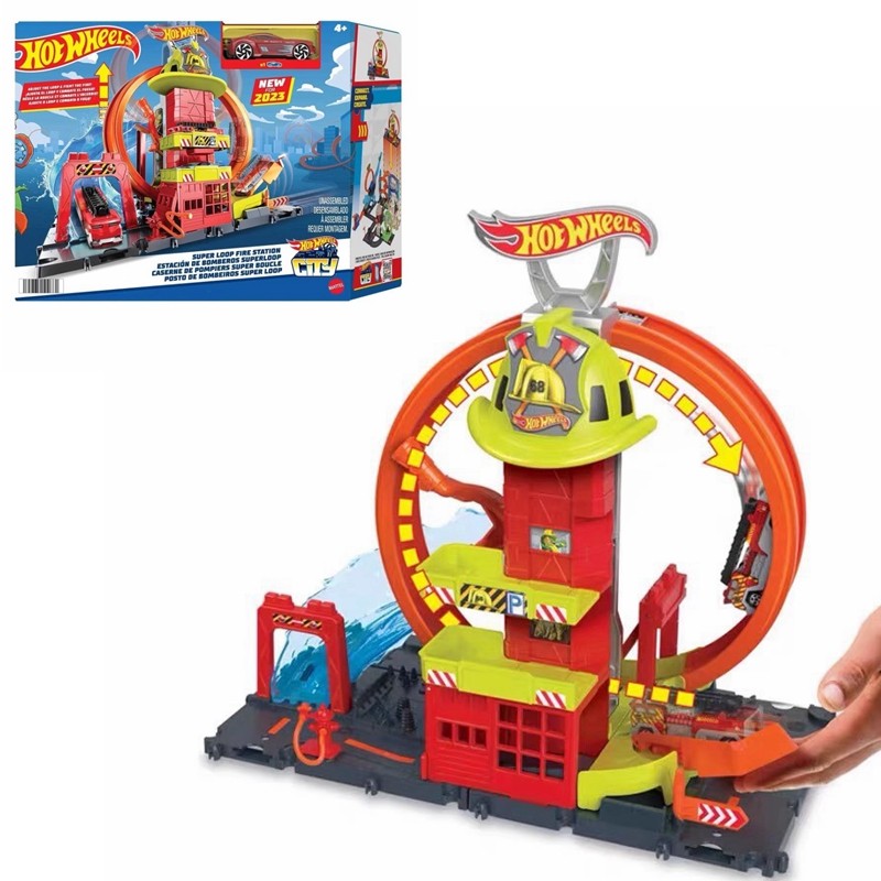Genuino Hot Wheels HKX41 ciuda - Hot Wheels Car Track Sets reseña y precio