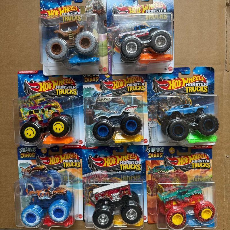 Nuevos coches auténticos Hot W - Hot Wheels Car Monster Trucks reseña y precio