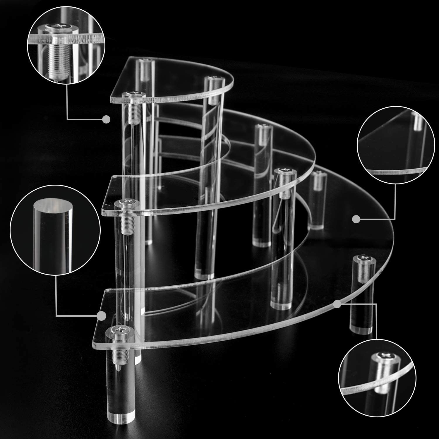 Soporte de exhibición redondo  - Pop Display Shelf reseña y precio