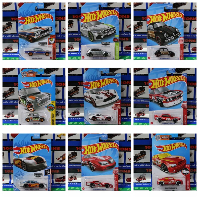 Hot Wheels Edición Roja ZAMAC  - Hot Wheels Car Mainline reseña y precio