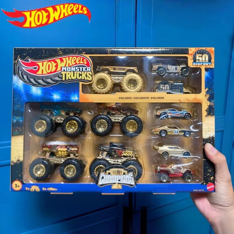 Hot Wheels Monster Truck Set d - Hot Wheels Car Monster Trucks reseña y precio