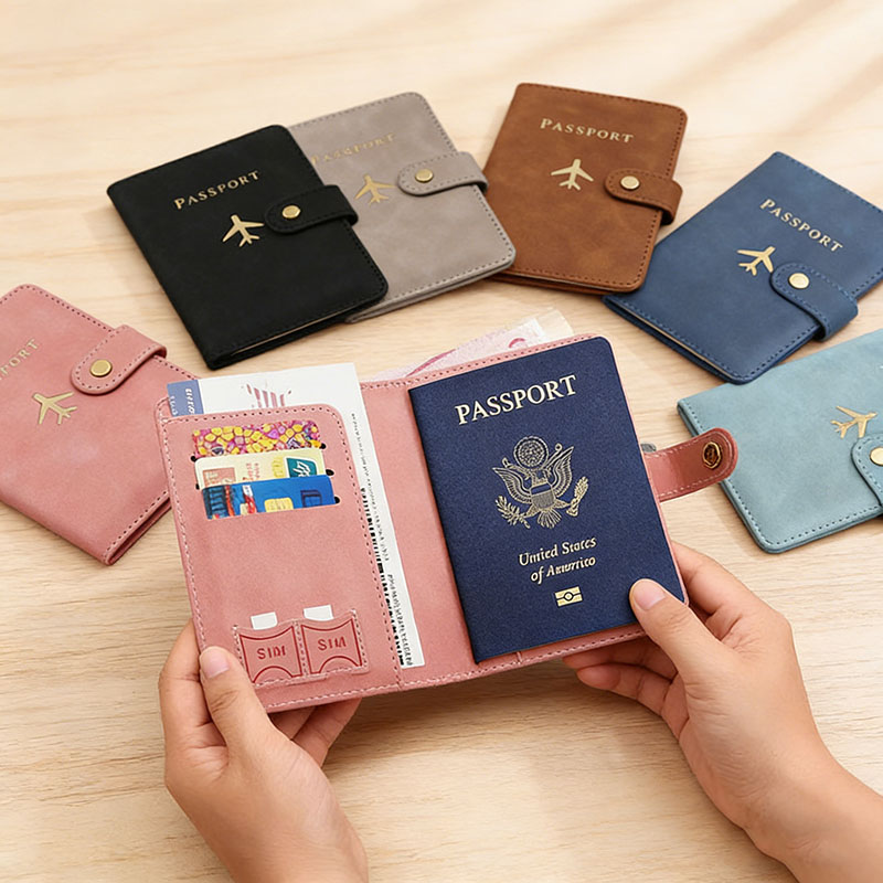 Funda de cuero para pasaporte, - Card Top Loader reseña y precio