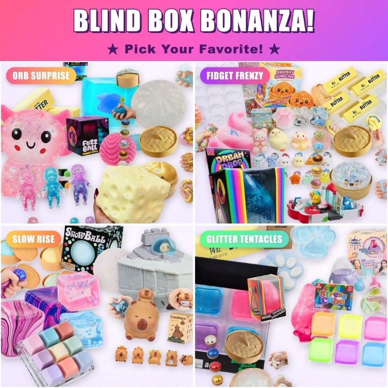 Squish Time Nee Doh Caja Miste - Mystery Box Blind Bag reseña y precio
