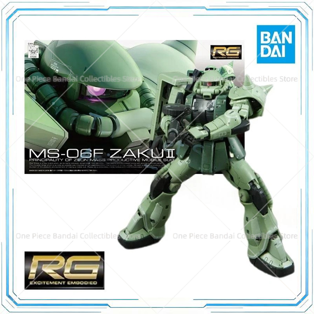 Bandai RG 1/144 MS-06F Zaku II - Bandai Model Gundam Rg reseña y precio