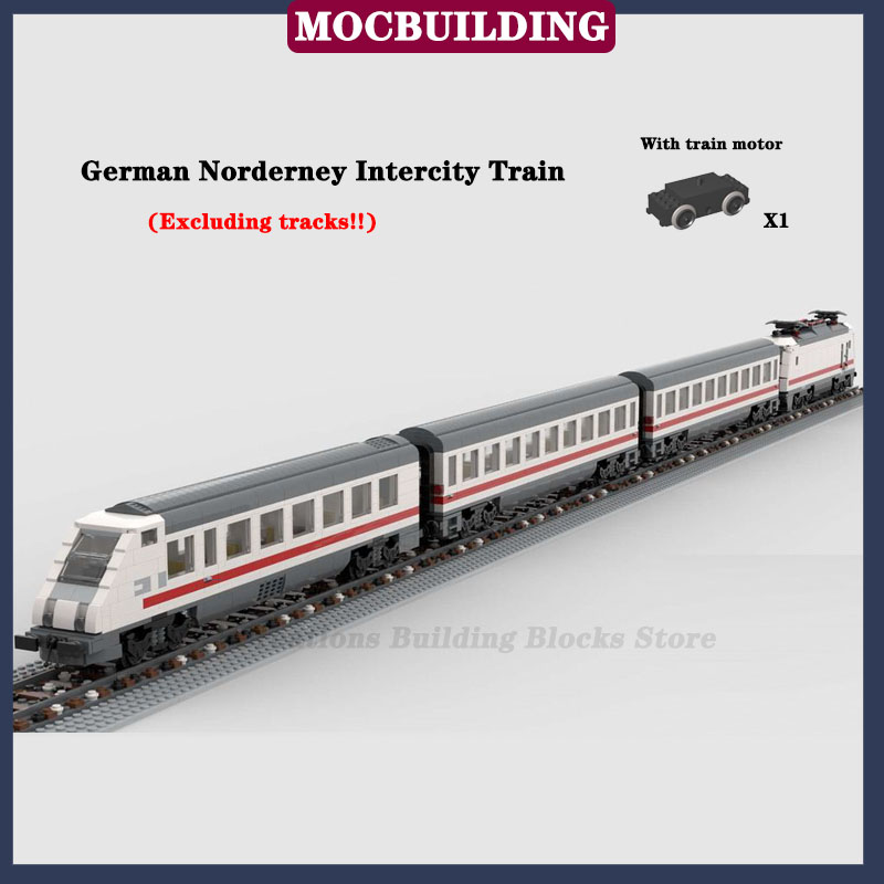 MOC City-tren diésel clase 220 - Lego Set City reseña y precio