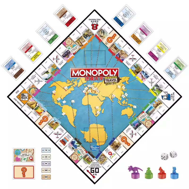 Hasbro genuino bienes raíces T - Hasbro Game Monopoly reseña y precio