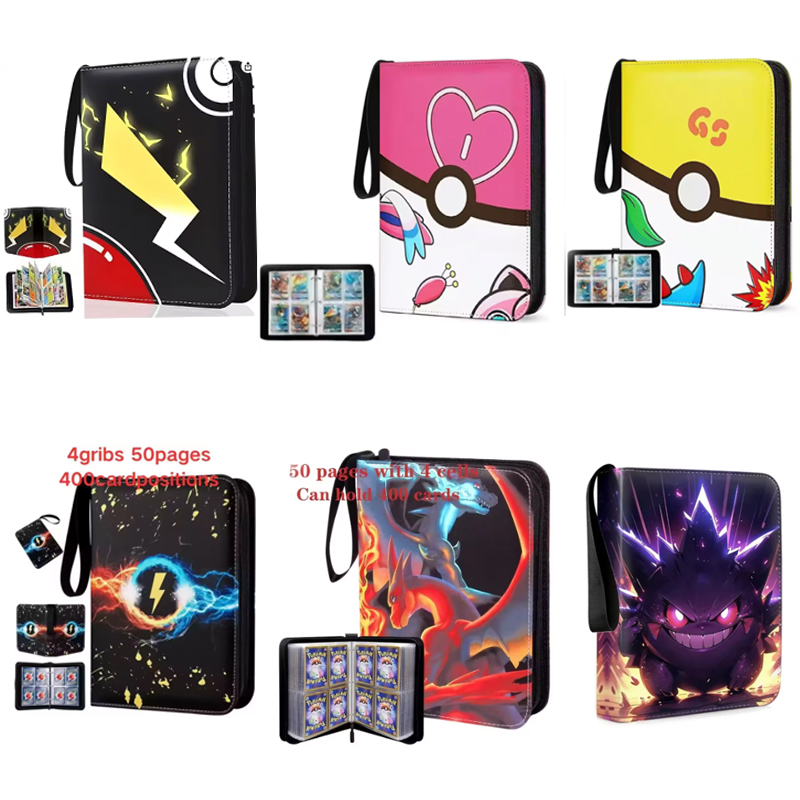 # 400PCS *Poke moned!! Álbum d - Pokemon Binder Card reseña y precio