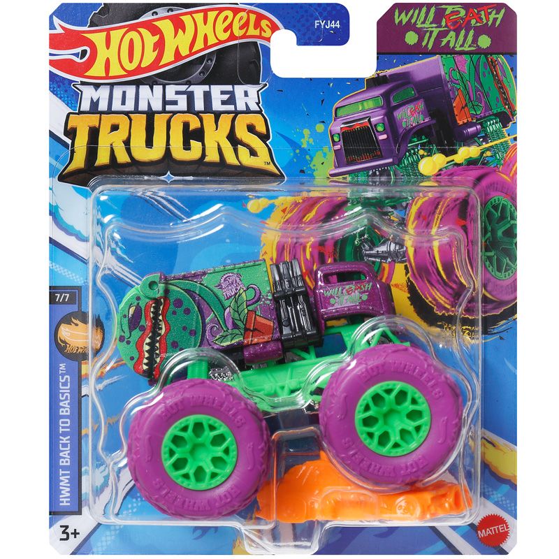 Mattel Hot Wheels 1/64 Monster - Hot Wheels Car Monster Trucks reseña y precio